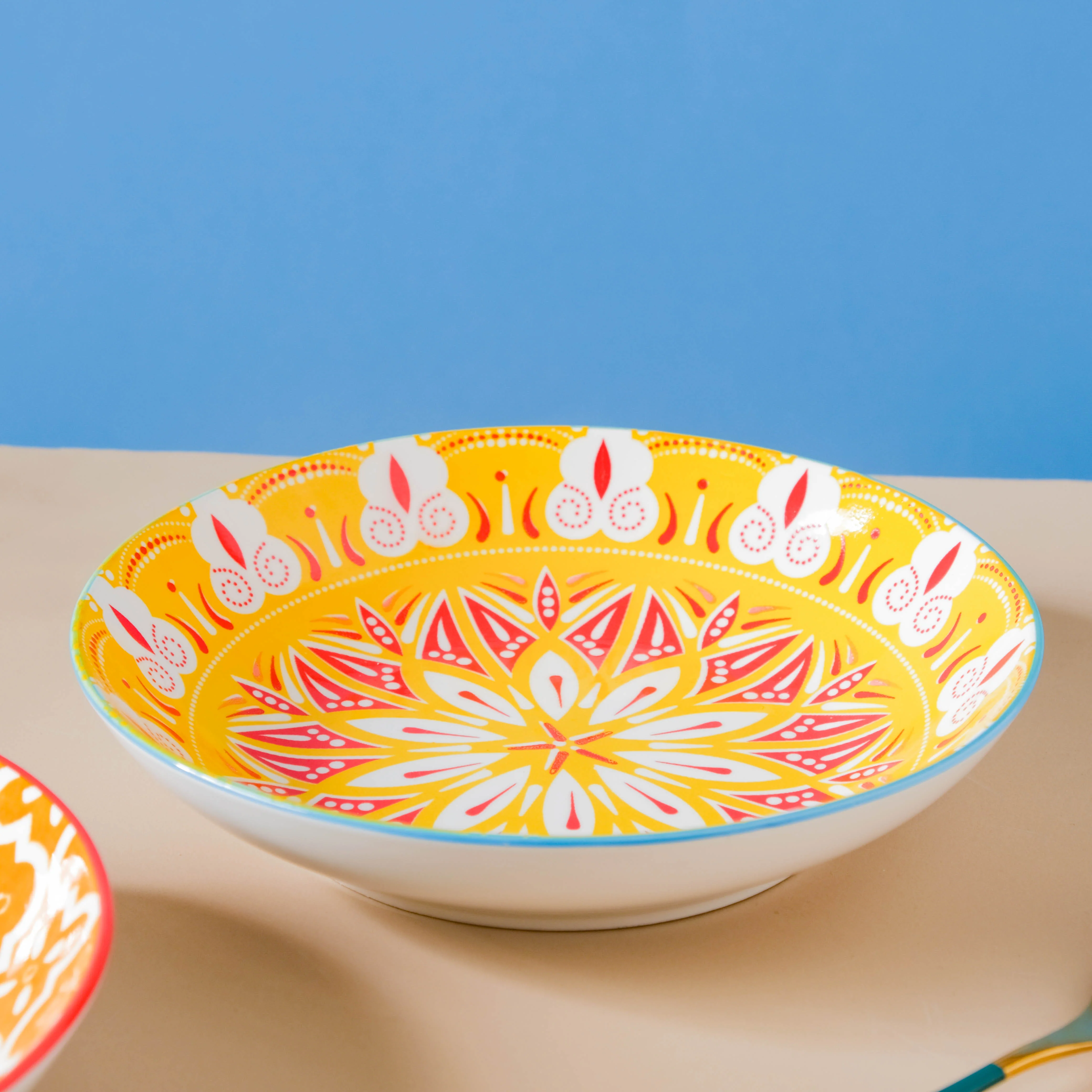 Mandala Pasta Plate - Image 8
