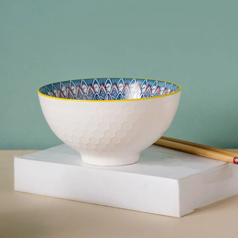 Mandala Ramen Bowl Set of 4 - Image 17
