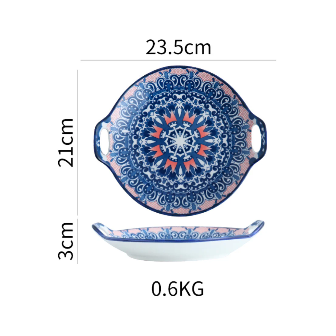 Mandala Round Dish - Image 11