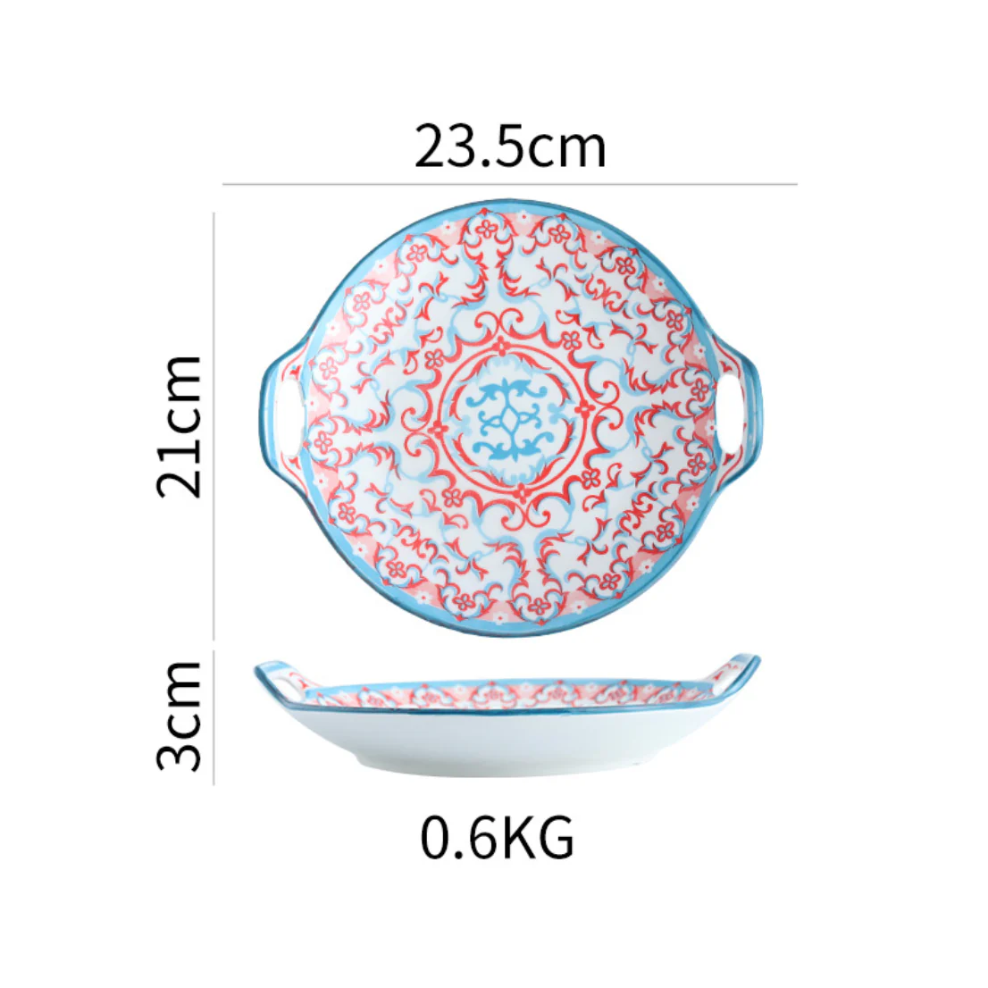 Mandala Round Dish - Image 13