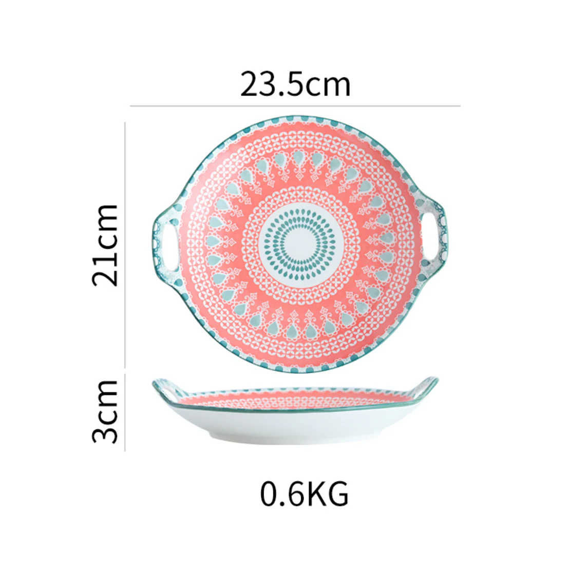 Mandala Round Dish - Image 15