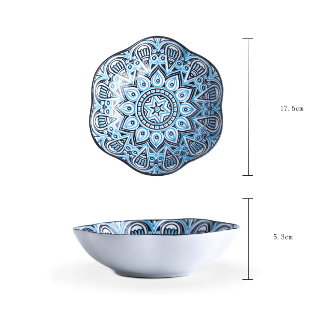 Mandala Serving Bowl Set of 2 - Image 4