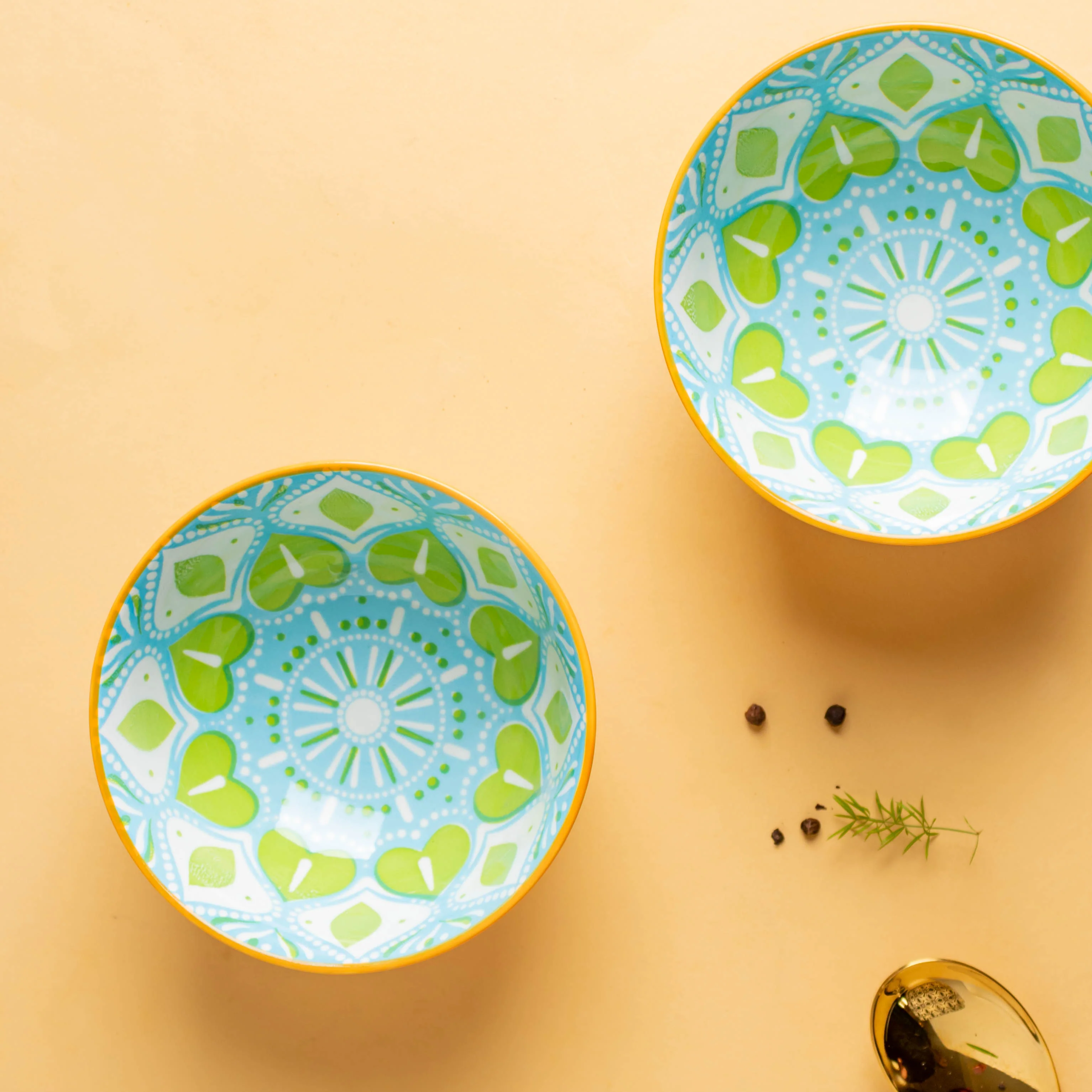 Mandala Side Bowl Set of 2 - Image 10