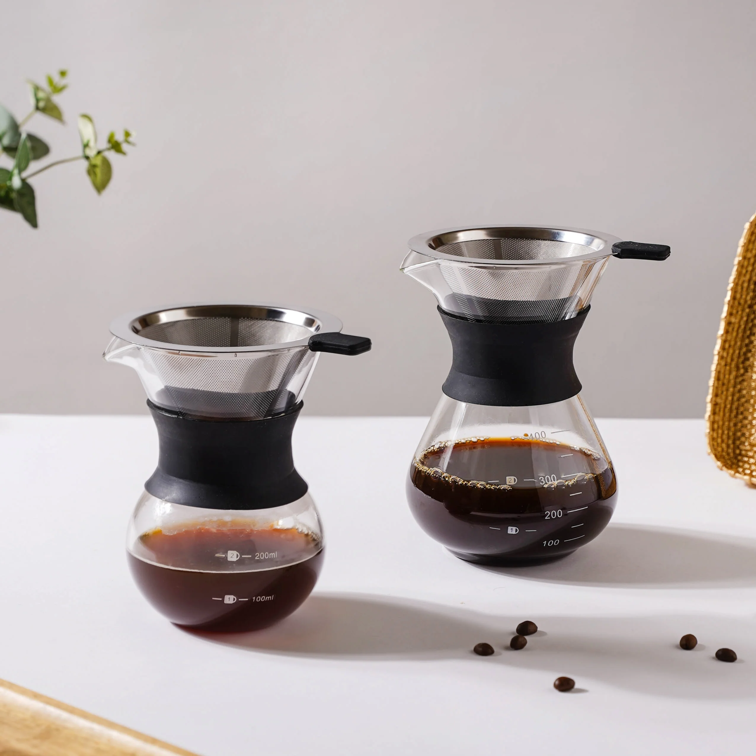 Manual Drip Coffee Maker With Filter Large - Image 11
