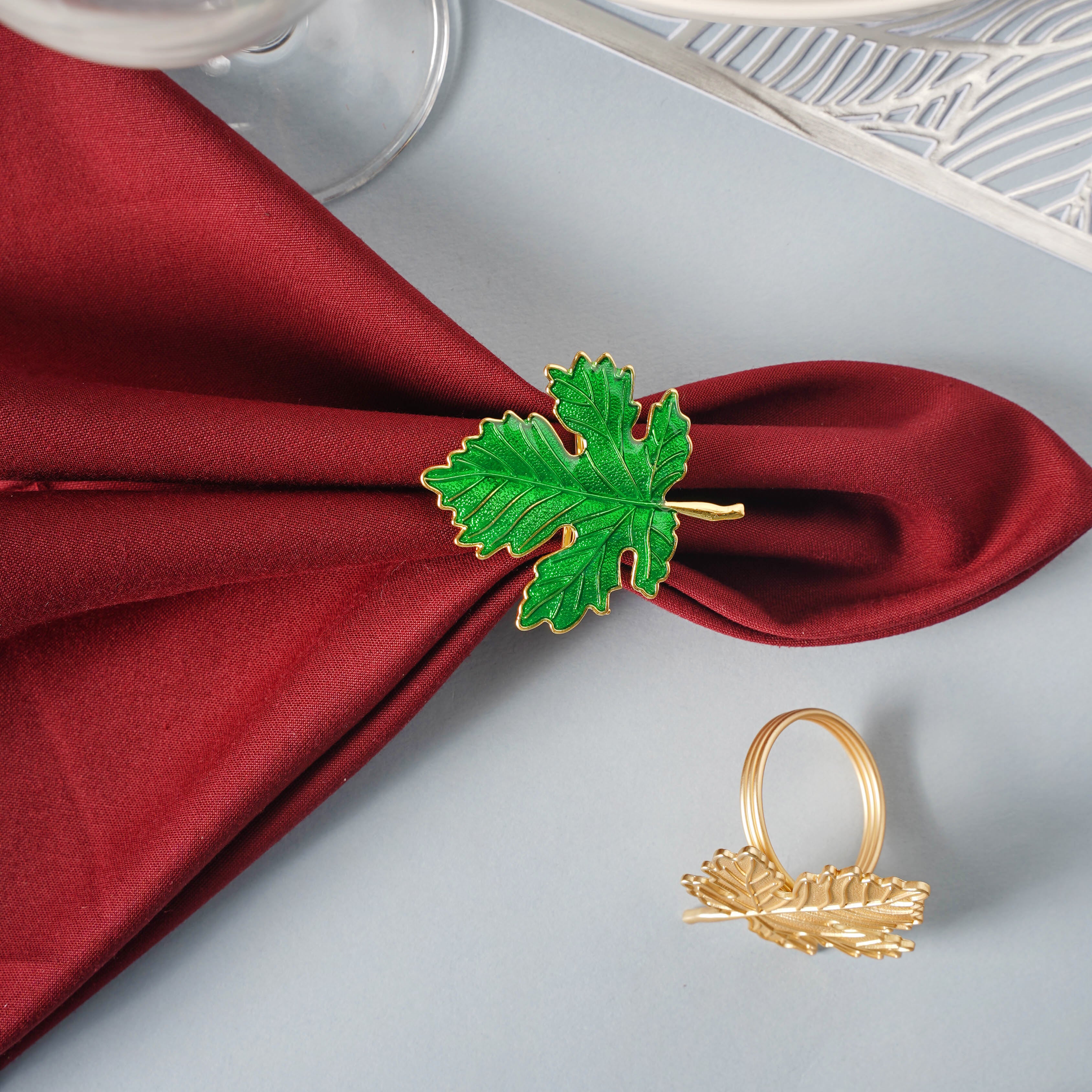 Maple Leaf Napkin Ring - Image 3