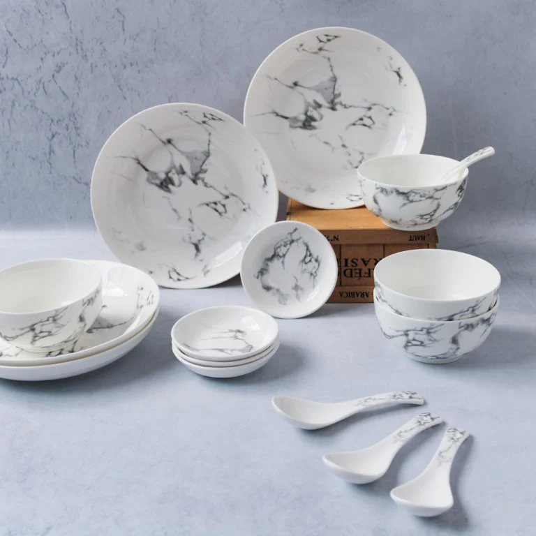 Marble Crockery Set - Image 12