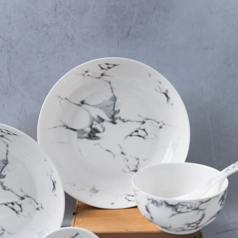 Marble Crockery Set - Image 9