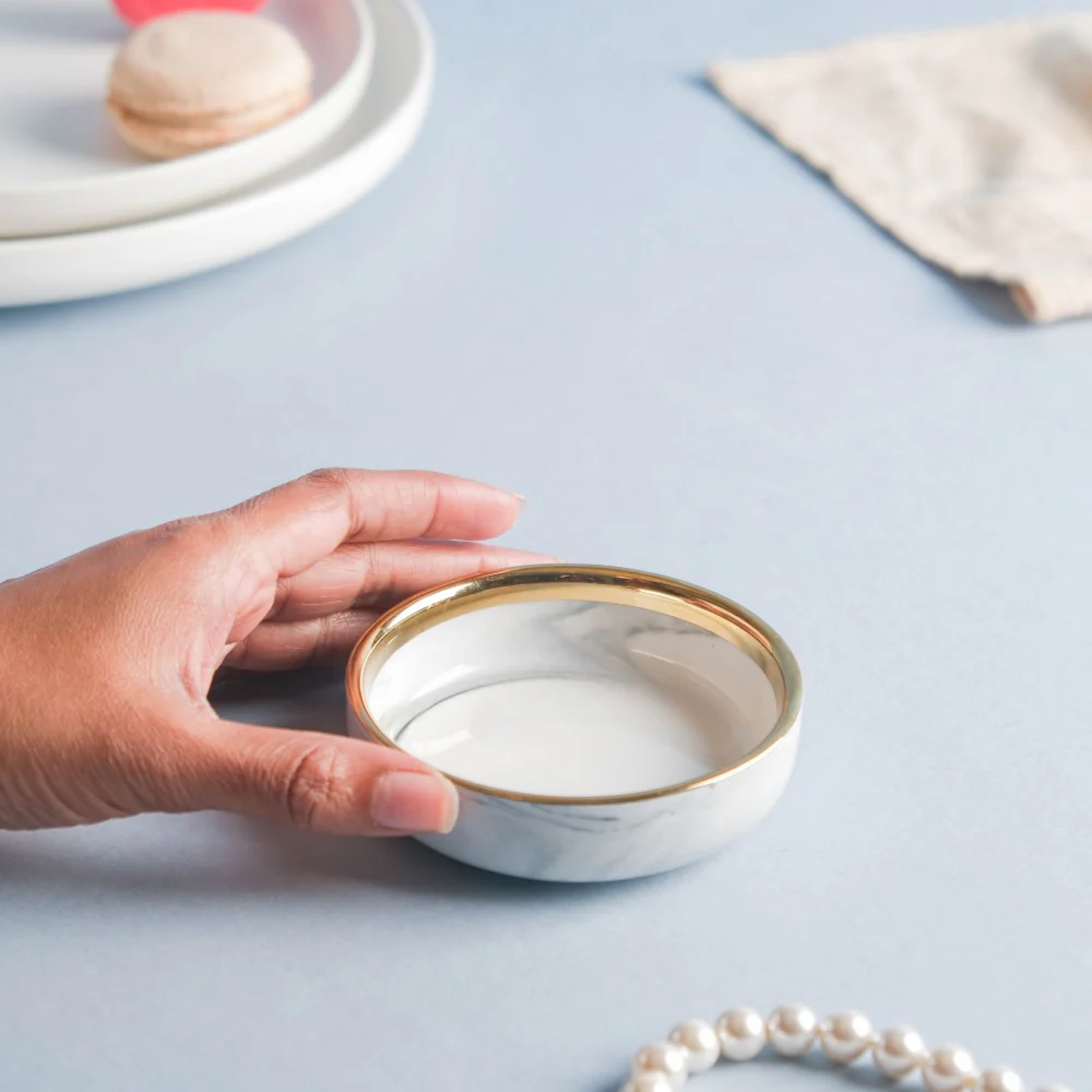 Marble Dessert Dish - Image 2