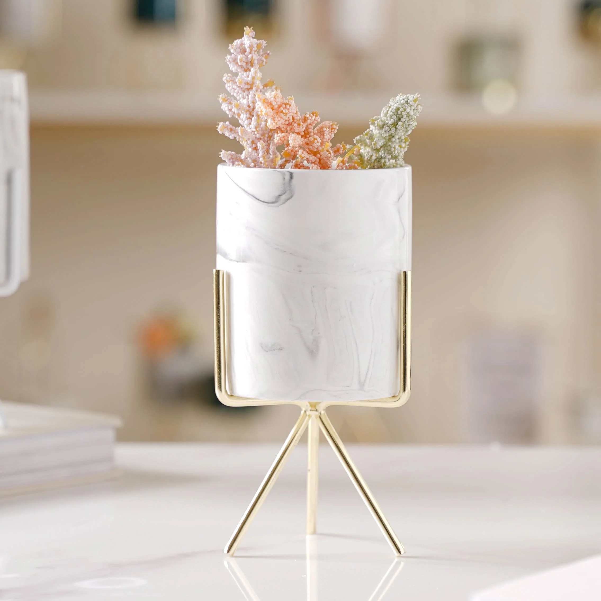 Marble Effect Plant Grower - Image 7