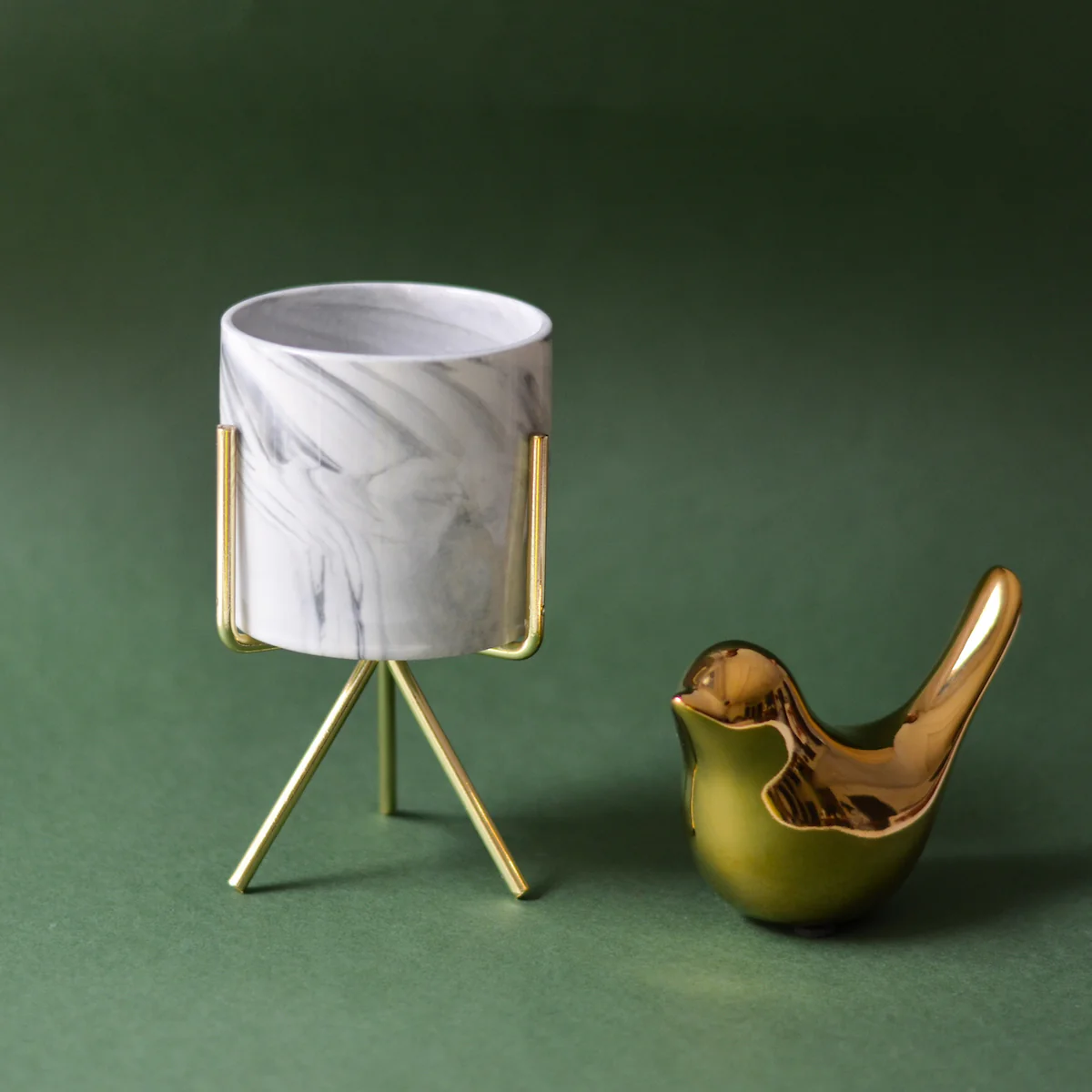 Marble Planter With Stand - Image 5