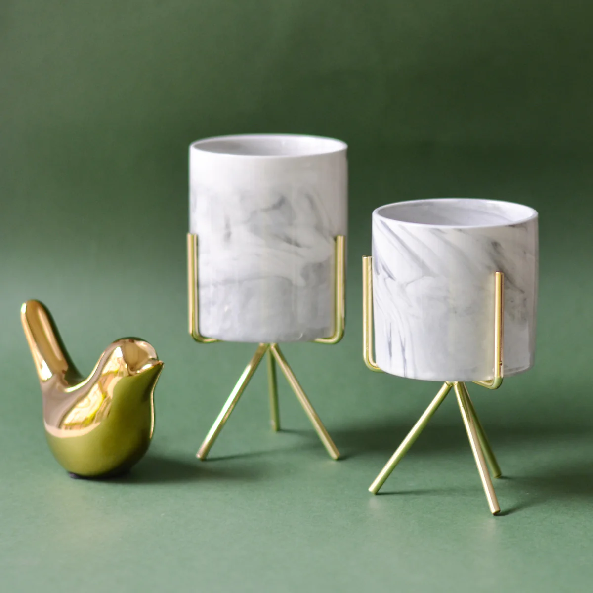 Marble Planter With Stand - Image 7