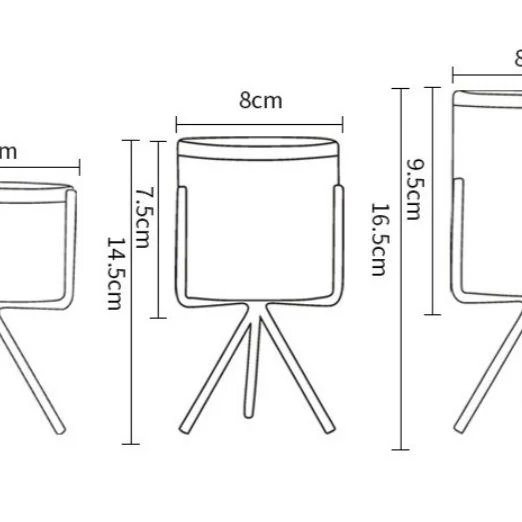 Marble Planter With Stand (M) - Image 9
