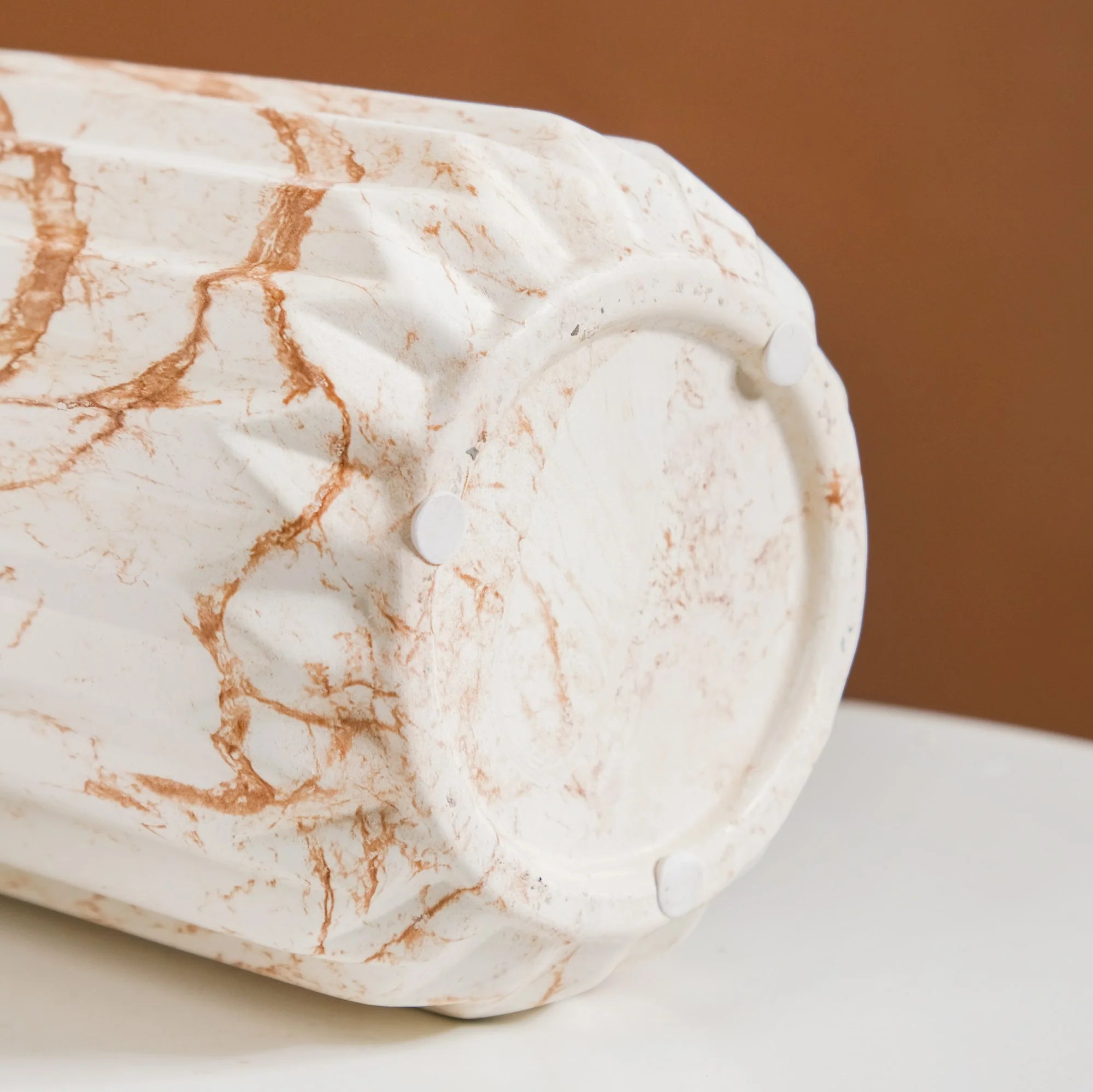 Marbled Chic Ceramic Vase - Image 12