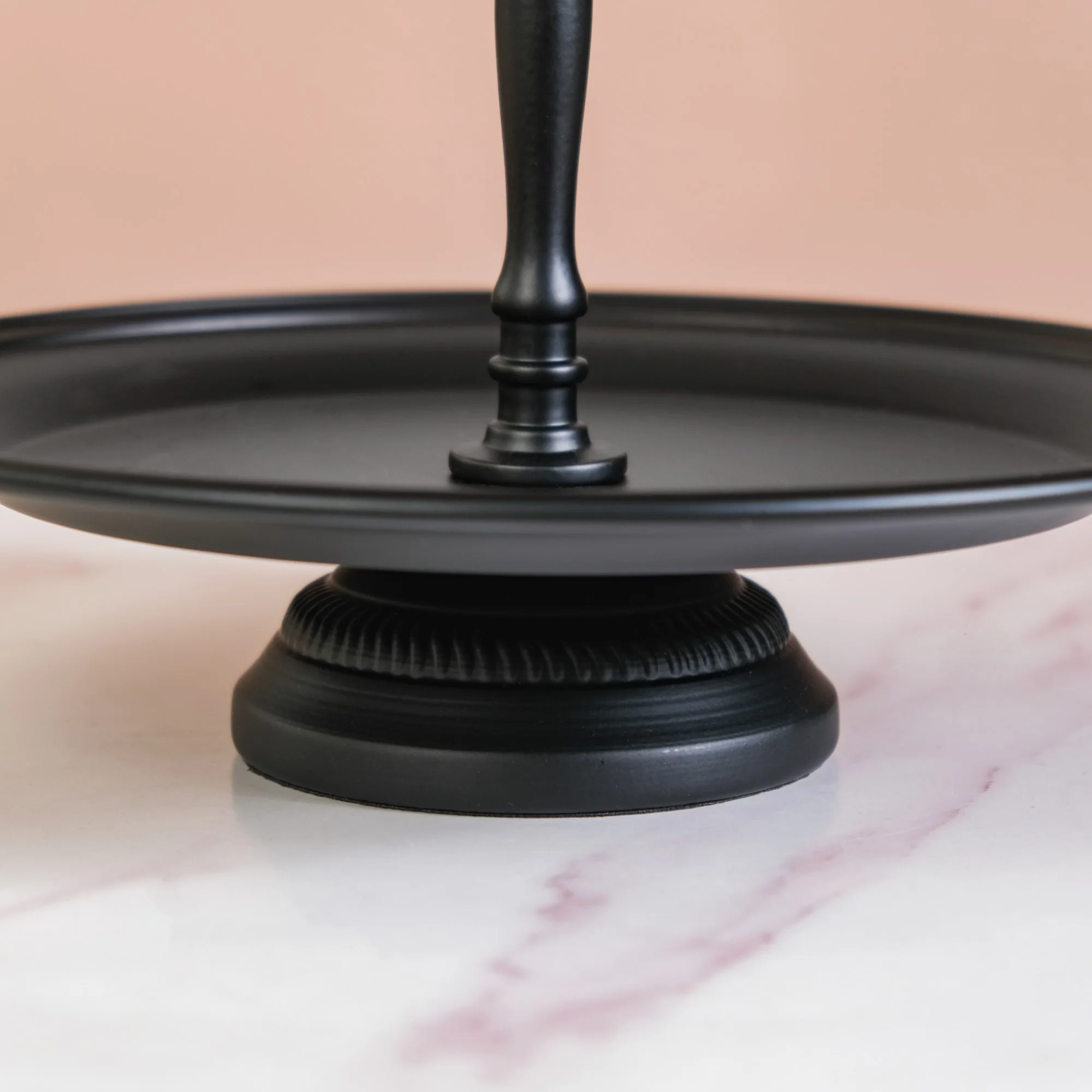 Matte Black 3 Tiered Cake Stand - Image 10