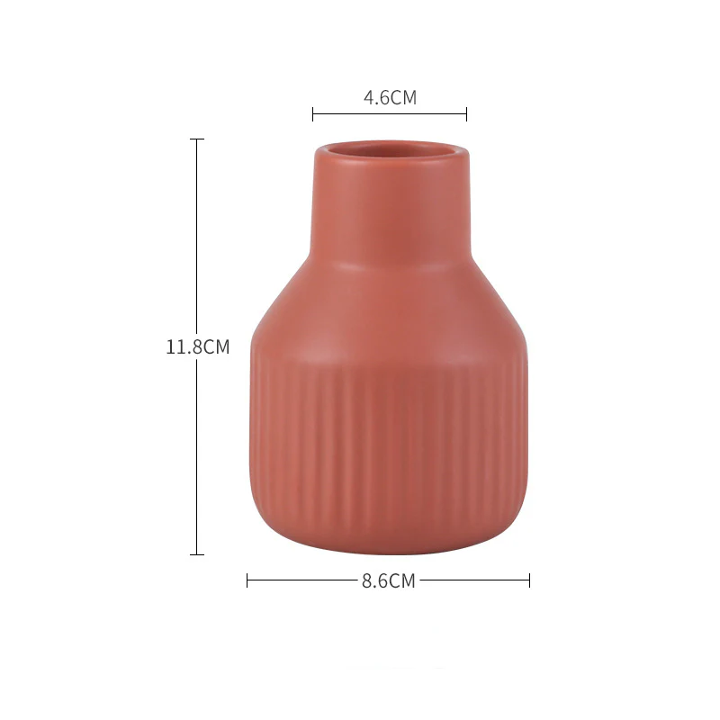 Matte Soft Hued Vase - Image 16