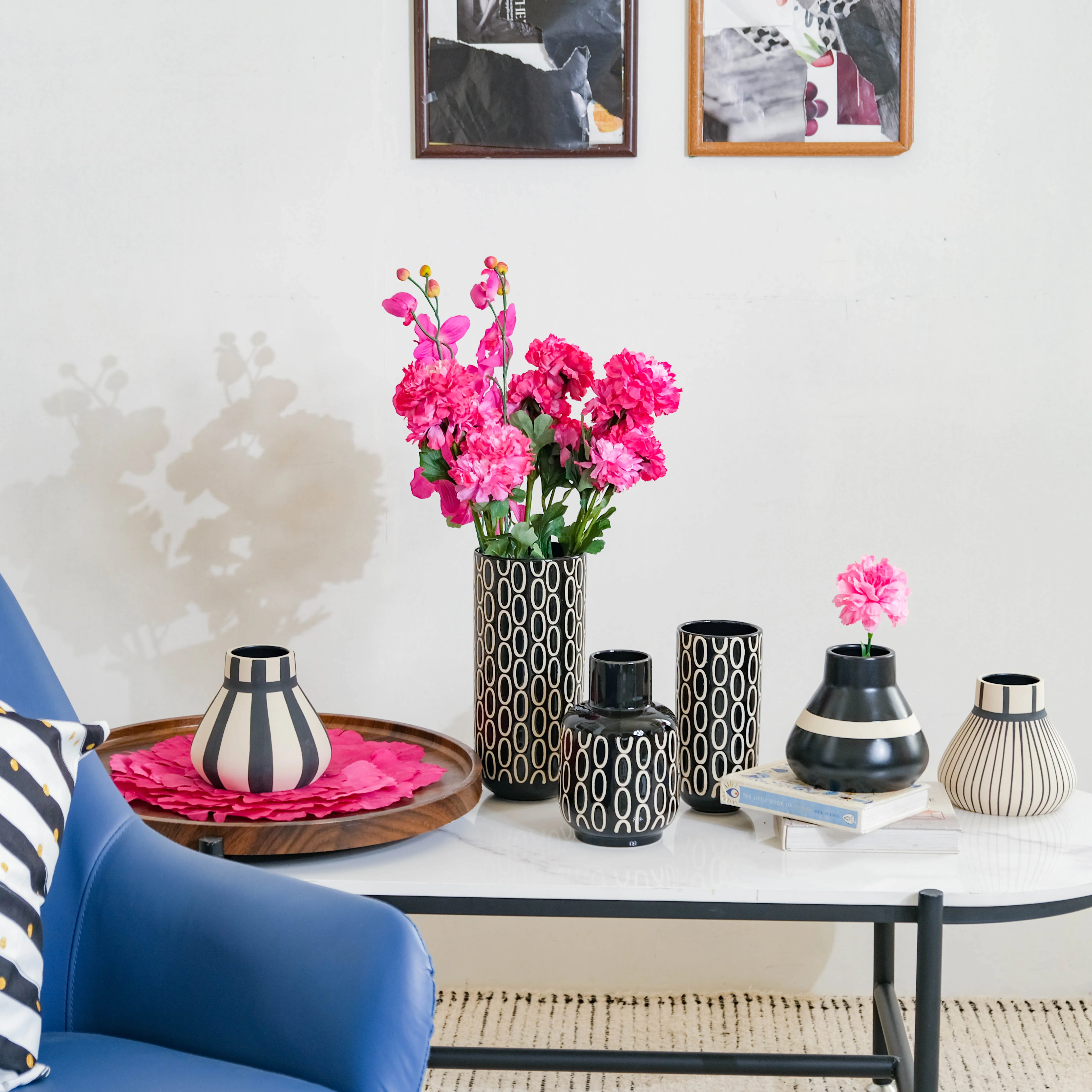 Matte Textured Vase - Image 2
