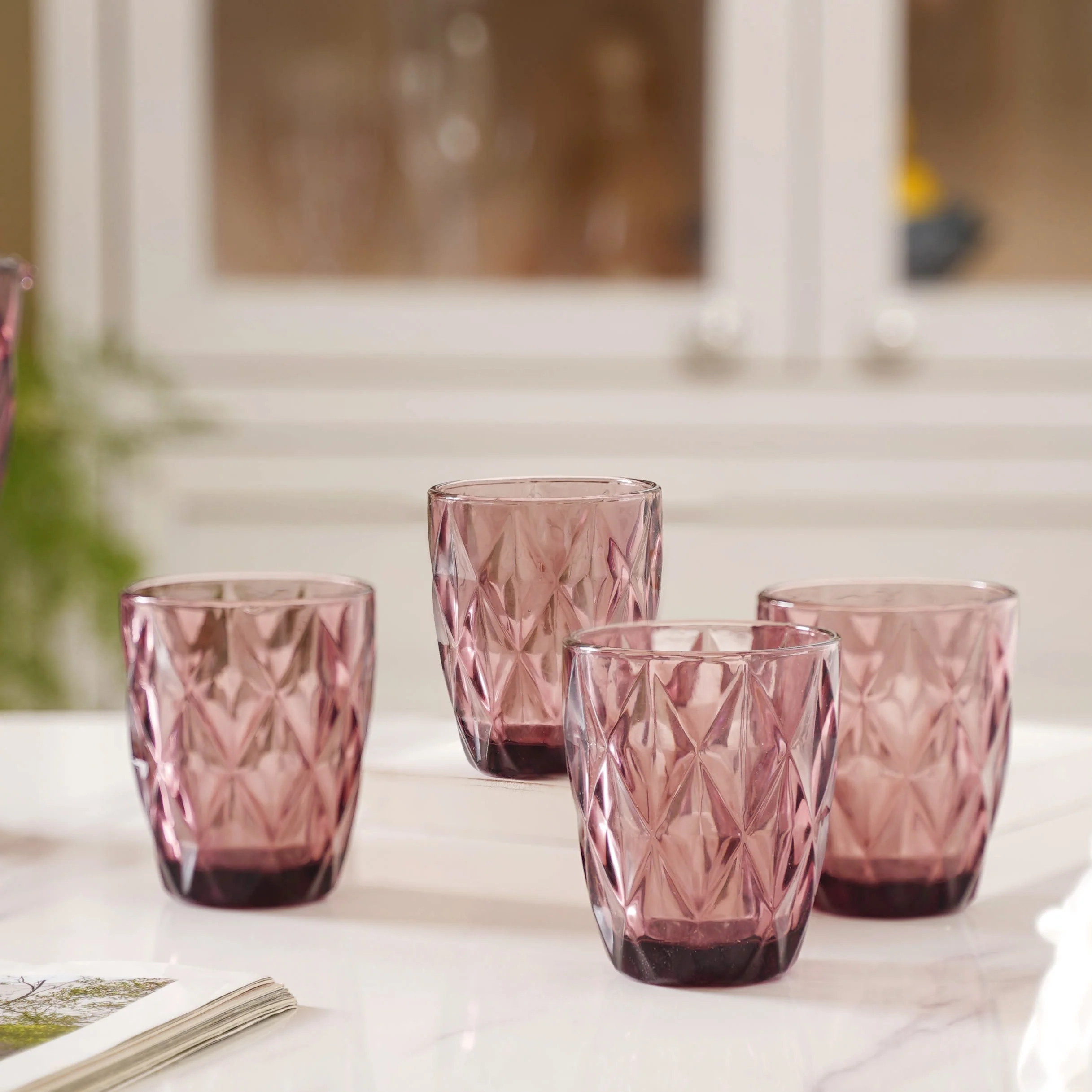 Mauve Orchid Juice Glass Set of 4 - Image 6