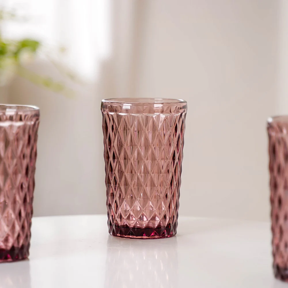 Mauve Orchid Water Cup Set of 4 - Image 6