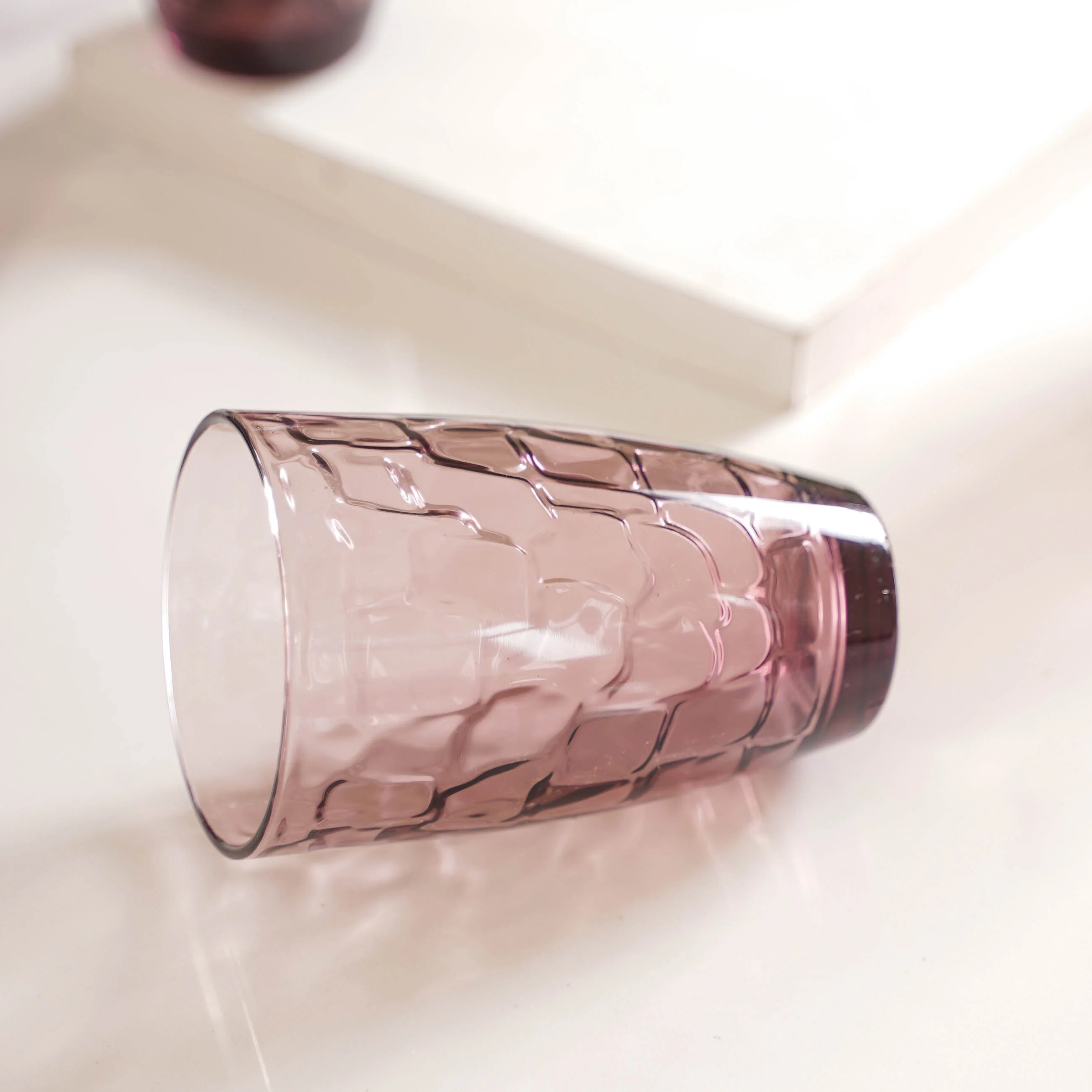 Mauve Orchid Water Tumbler Set of 6 - Image 9