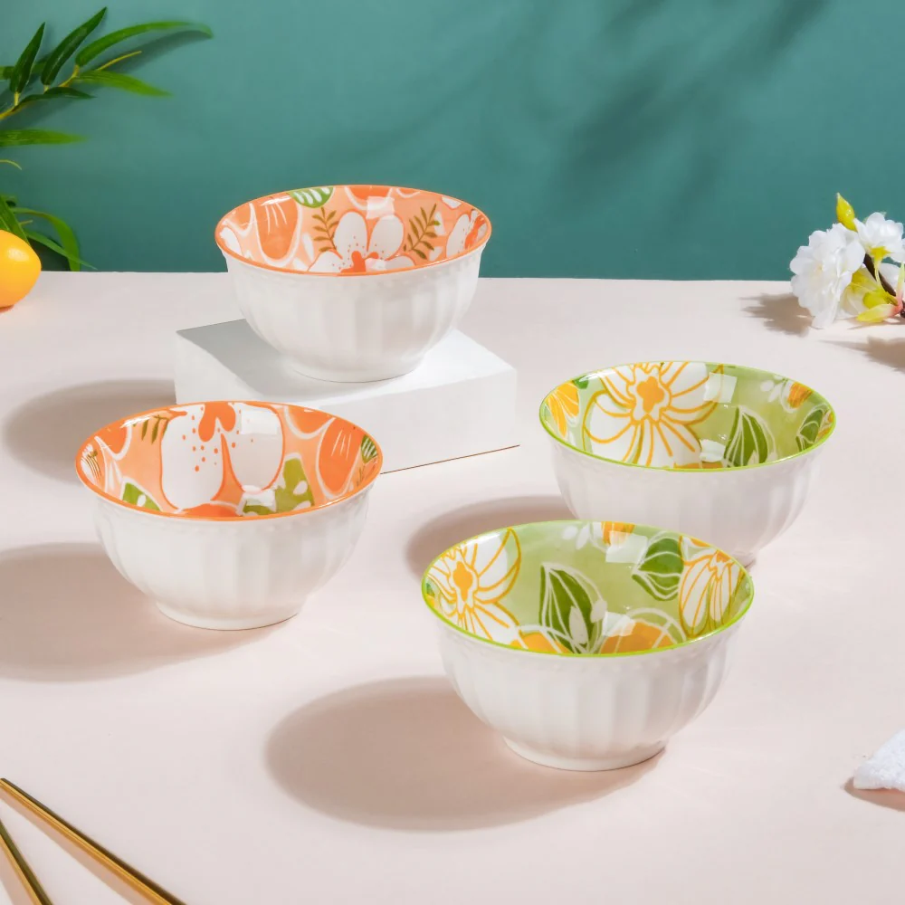 Meadow Muse Ceramic Soup Bowl 280 ml Set Of 4 - Image 7