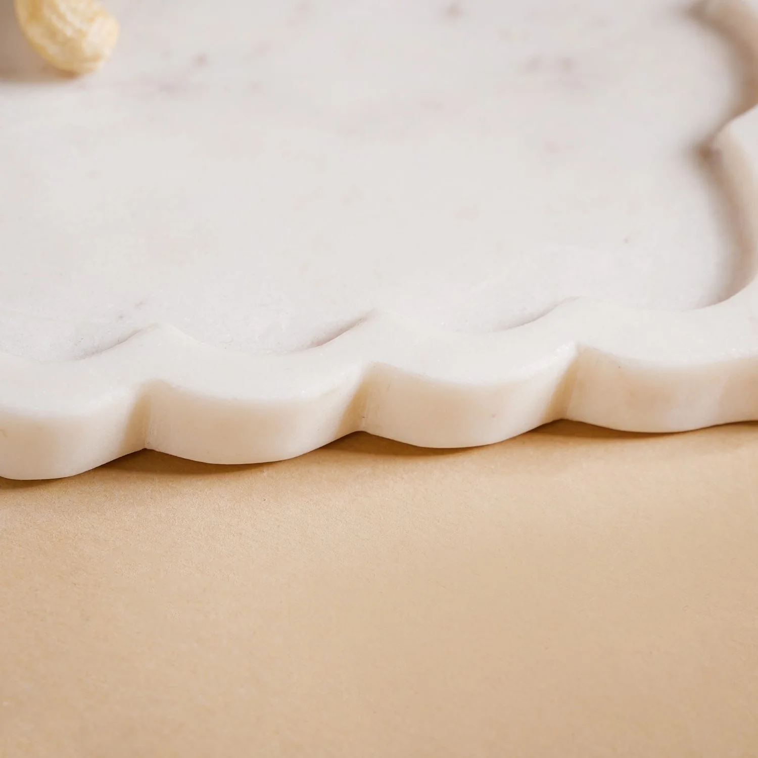 Mehrab Design Natural Marble Serving Platter 14 Inch - Image 7