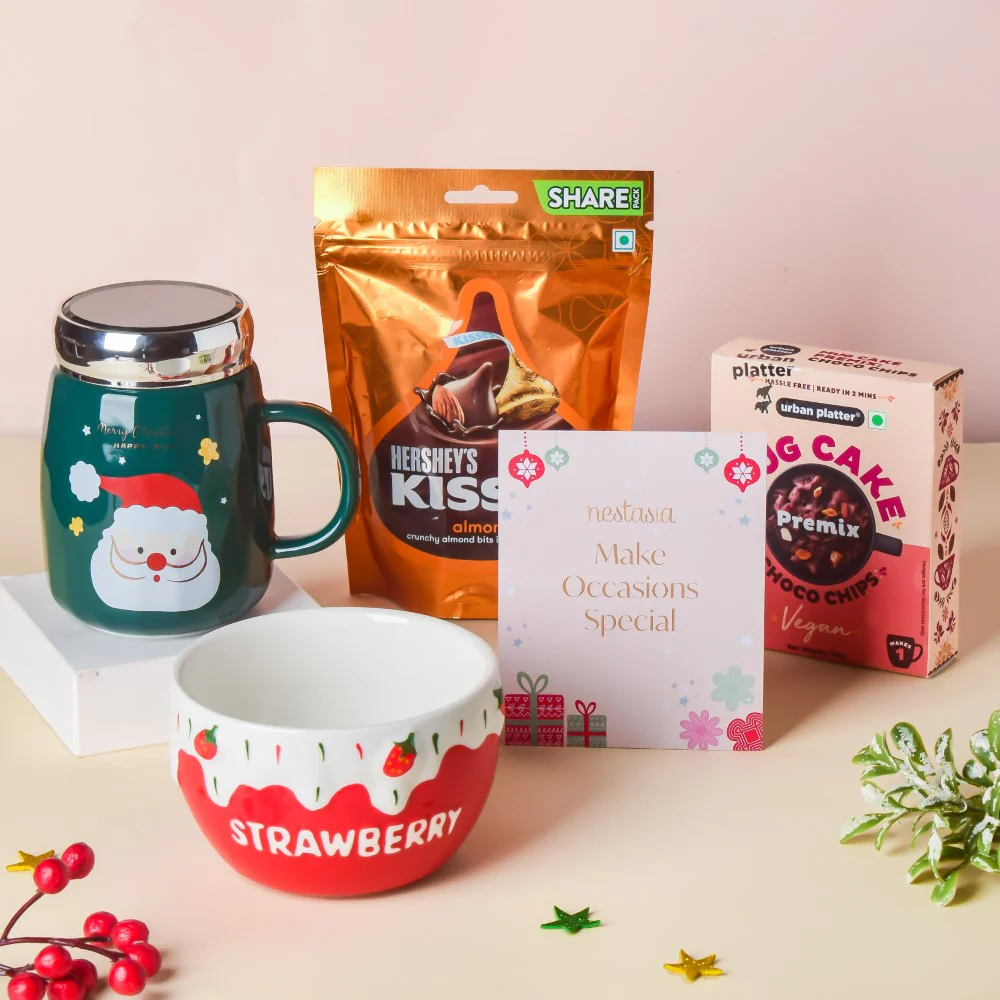 Merry Berry Christmas Hamper Set Of 4 - Image 3