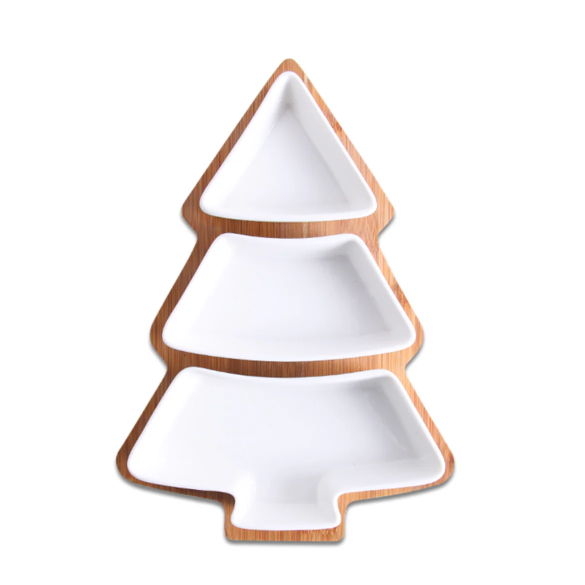 Merry Christmas Tree Platter 11.5 Inch Large - Image 7