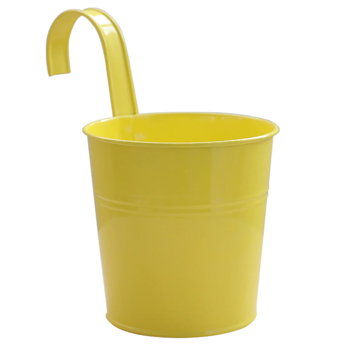 Metal Hanging Planter Basket With Handle - Image 5