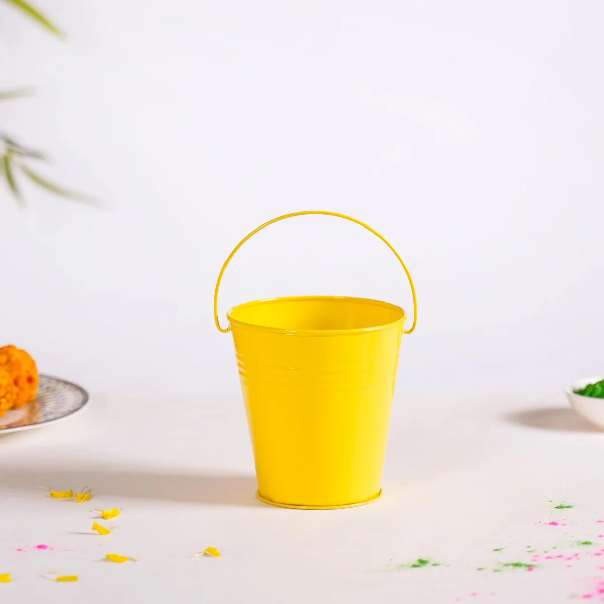 Metal Bucket For Home Decoration Set Of 3 - Image 10
