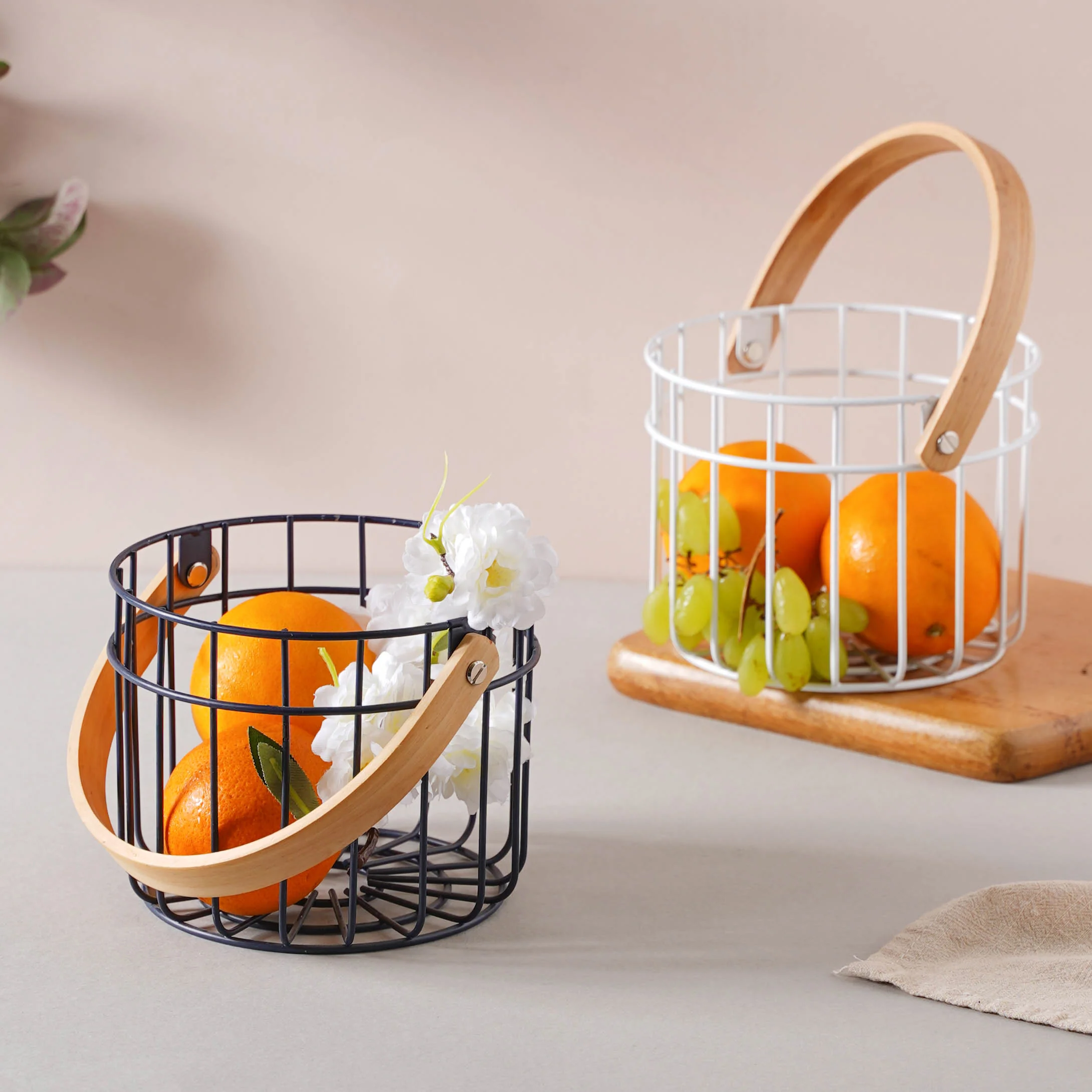 Metal Fruit Basket- Small - Image 4