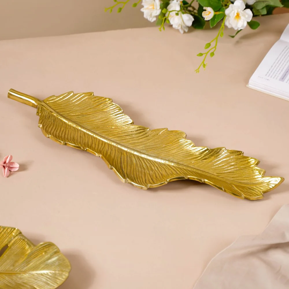 Metal Platter Gold 19 Inch - Image 7