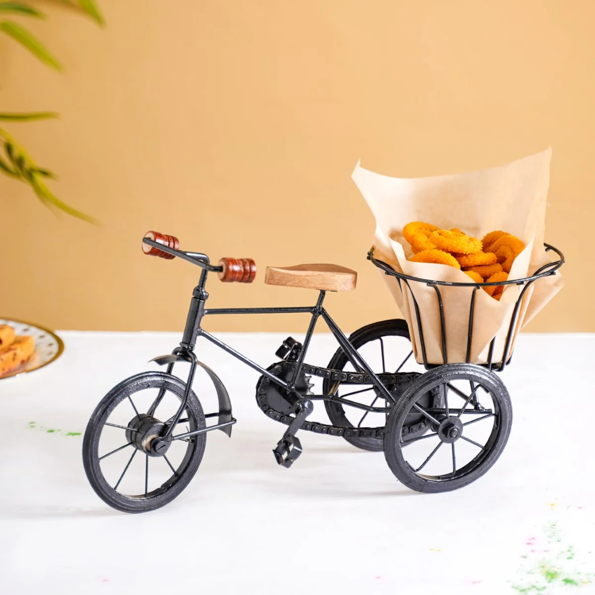 Metal Tricycle French Fry Basket - Image 7