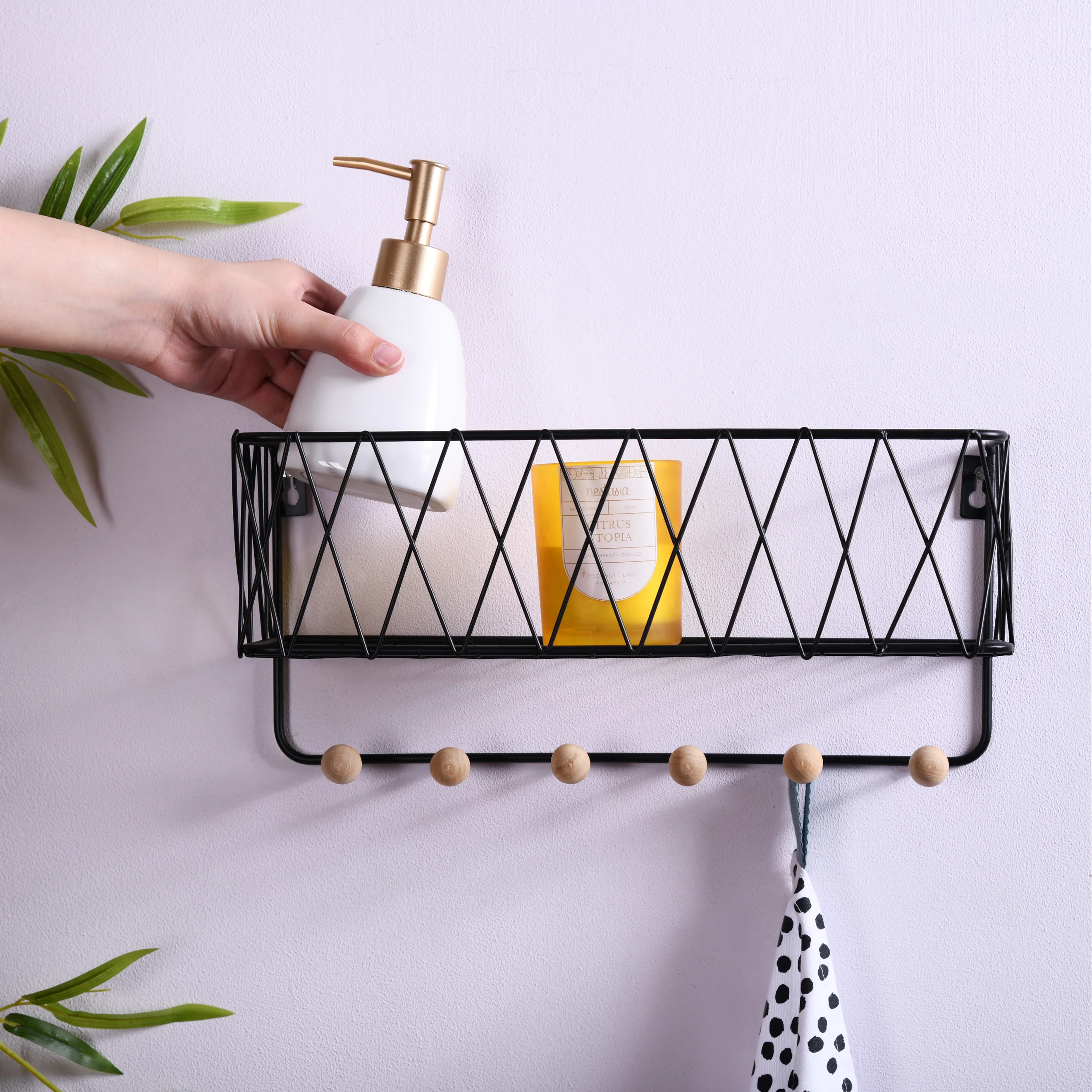 Metal Wall Rack - Image 3