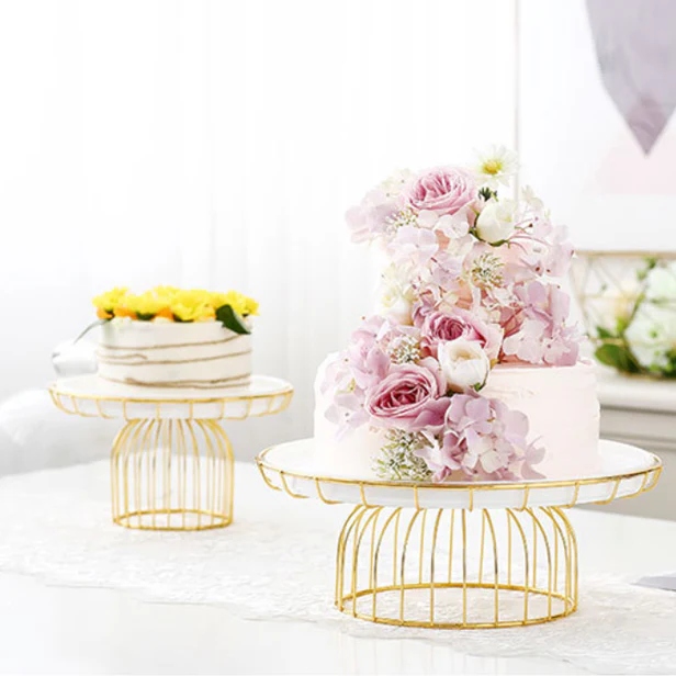 Metallic Cake Stand 8 inch - Image 19