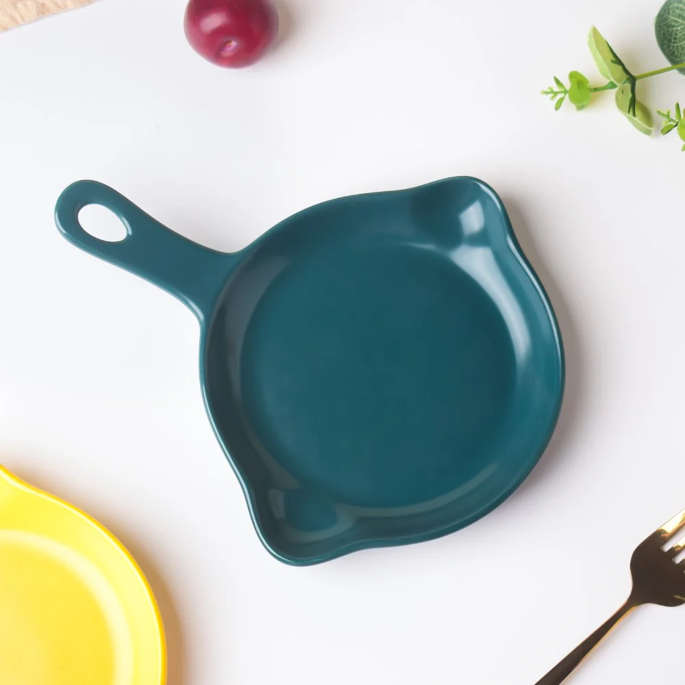 Green Microwavable Baking Tray 6 inch - Image 3