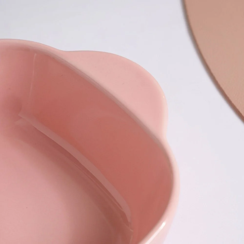 Microwave Oven Baking Dish Pink 8.5 Inch - Image 6