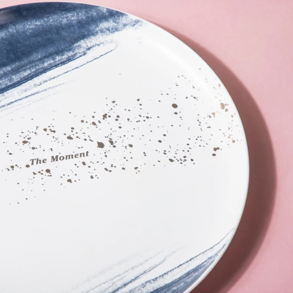 Midnight Ceramic Dinner Plate 9 Inch - Image 5