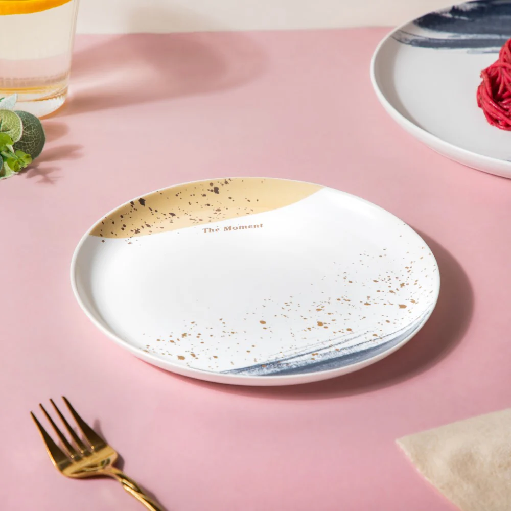 Midnight Ceramic Appetizer Plate 8 Inch - Image 3