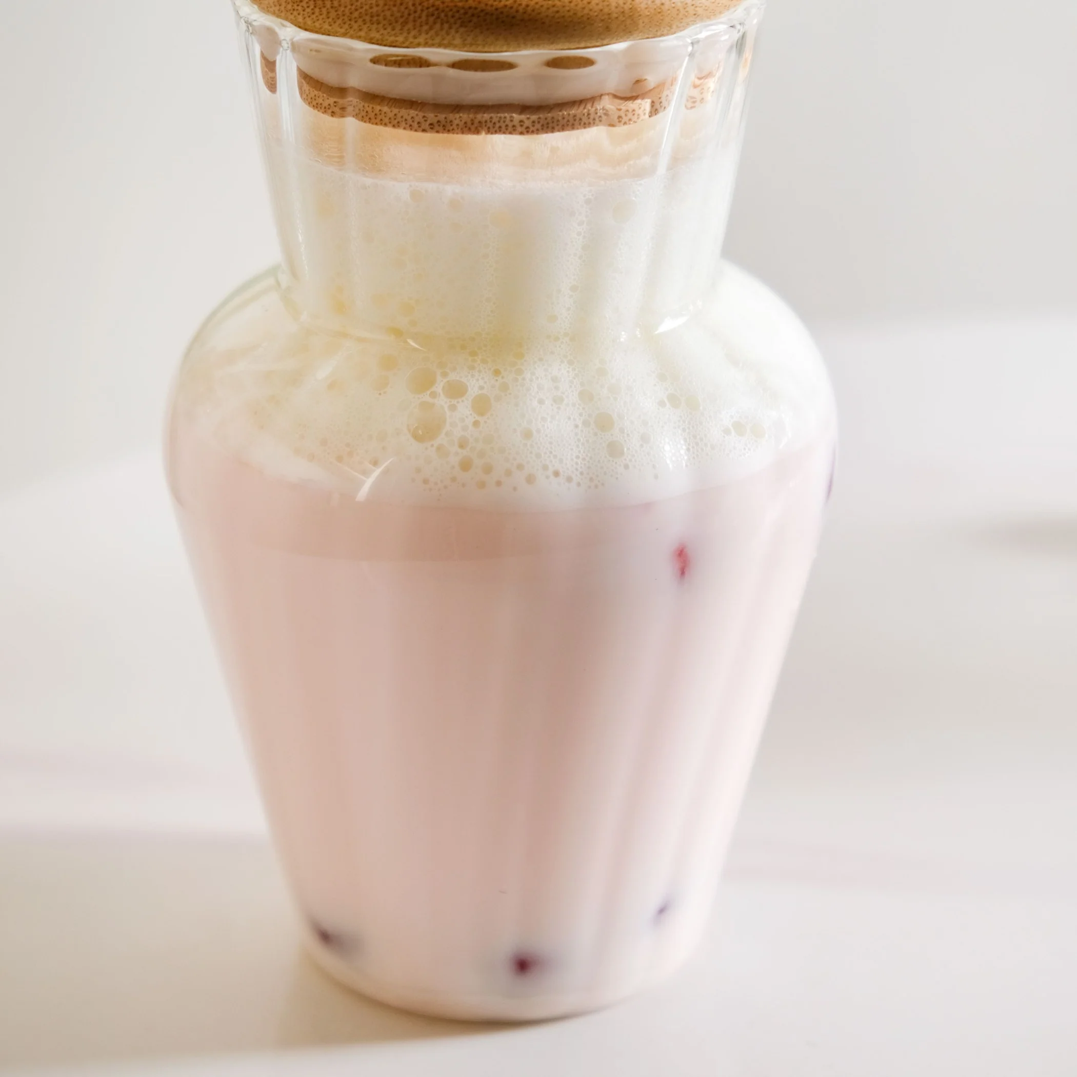 Milkshake Glass Tumbler With Lid And Straw Set Of 2 450ml - Image 5