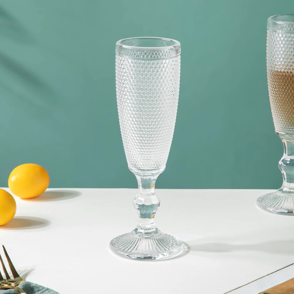 Mimosa Glass Transparent Set Of 6 150 ml - Image 5