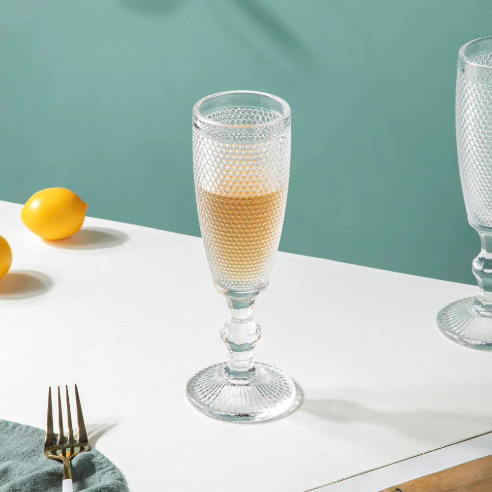 Mimosa Glass Transparent Set Of 6 150 ml - Image 6