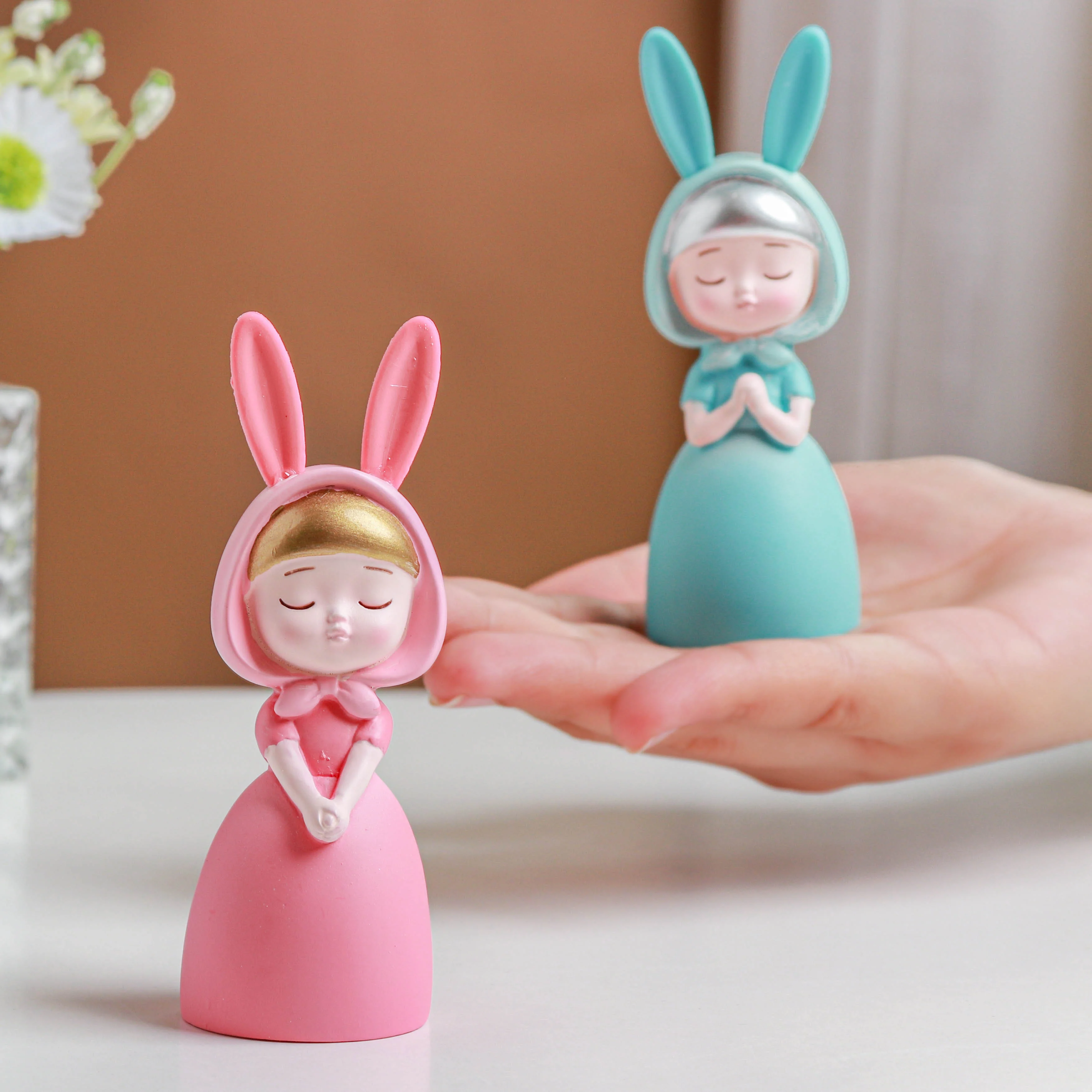Mini Bunny Doll Showpiece - Image 5