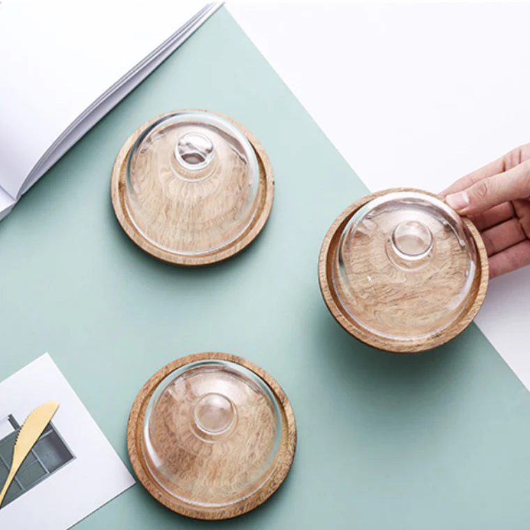 Mini Cake Stand With Dome - Image 6