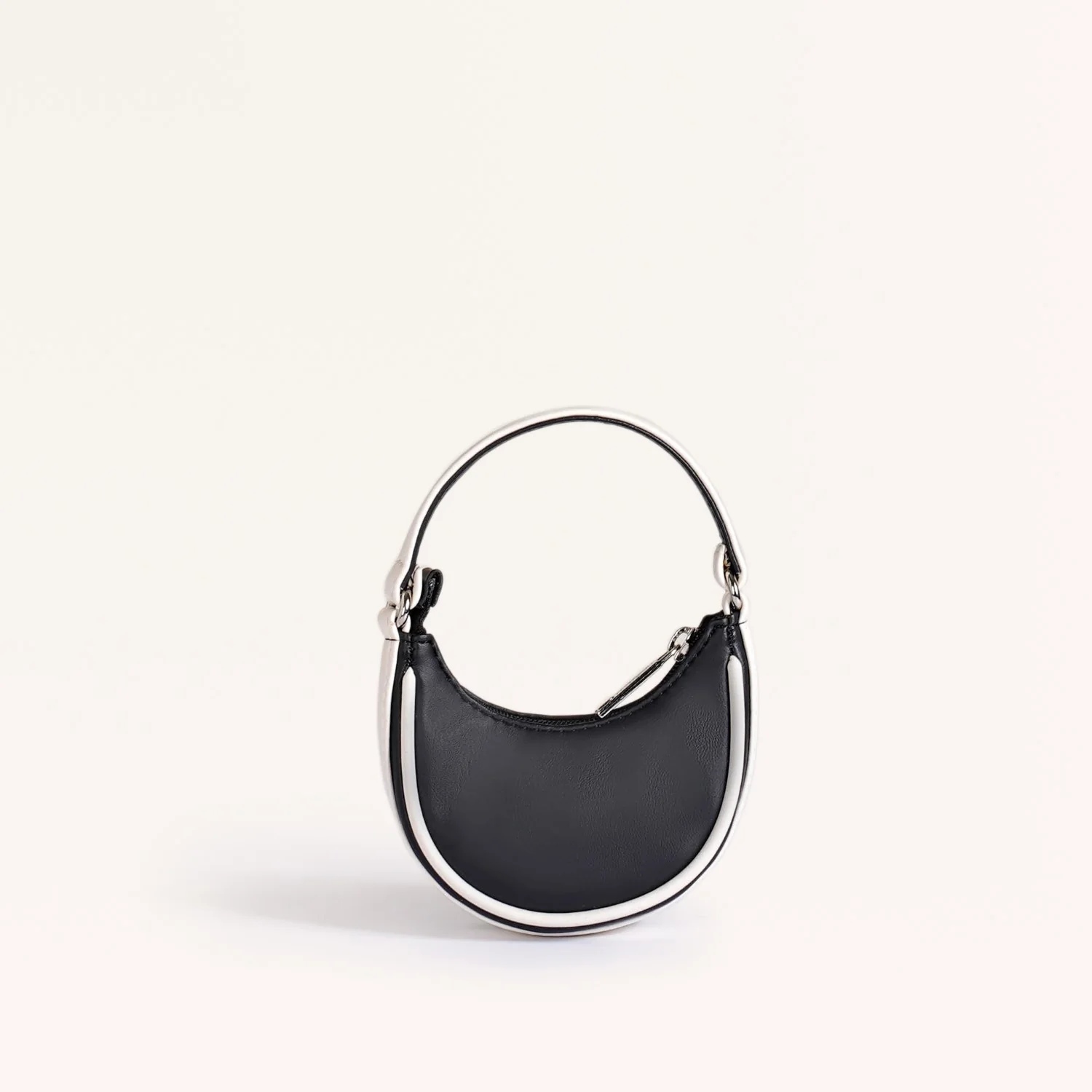 Mini Crescent Bag Black - Image 7