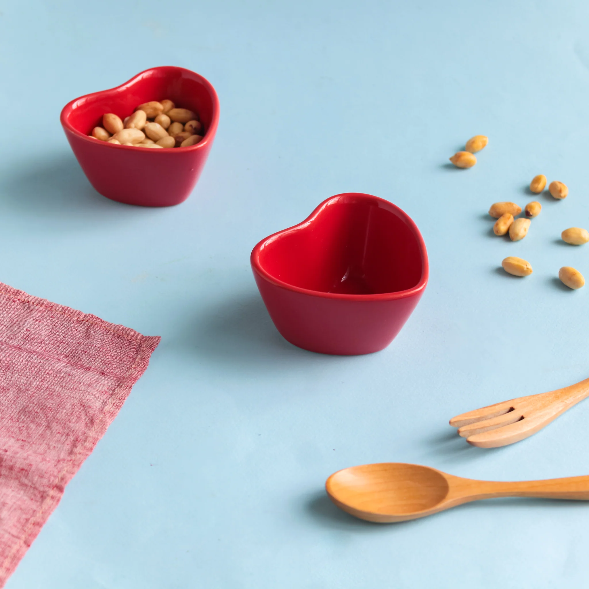 Mini Heart Bowl Set of 2 - Image 4