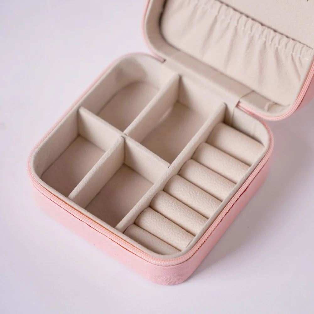 Mini Jewellery Storage Box Pink - Image 7
