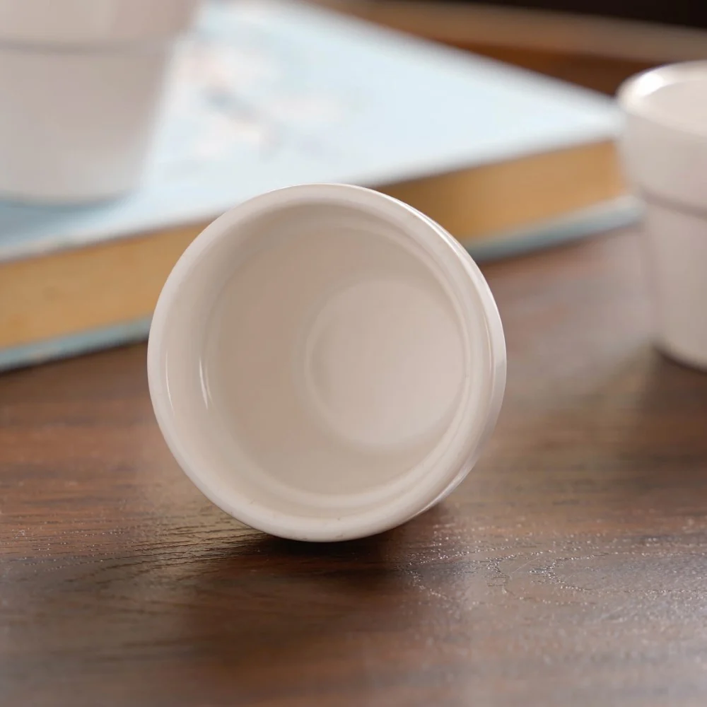 Mini Pot For Table Decor White Set of 4 - Image 12
