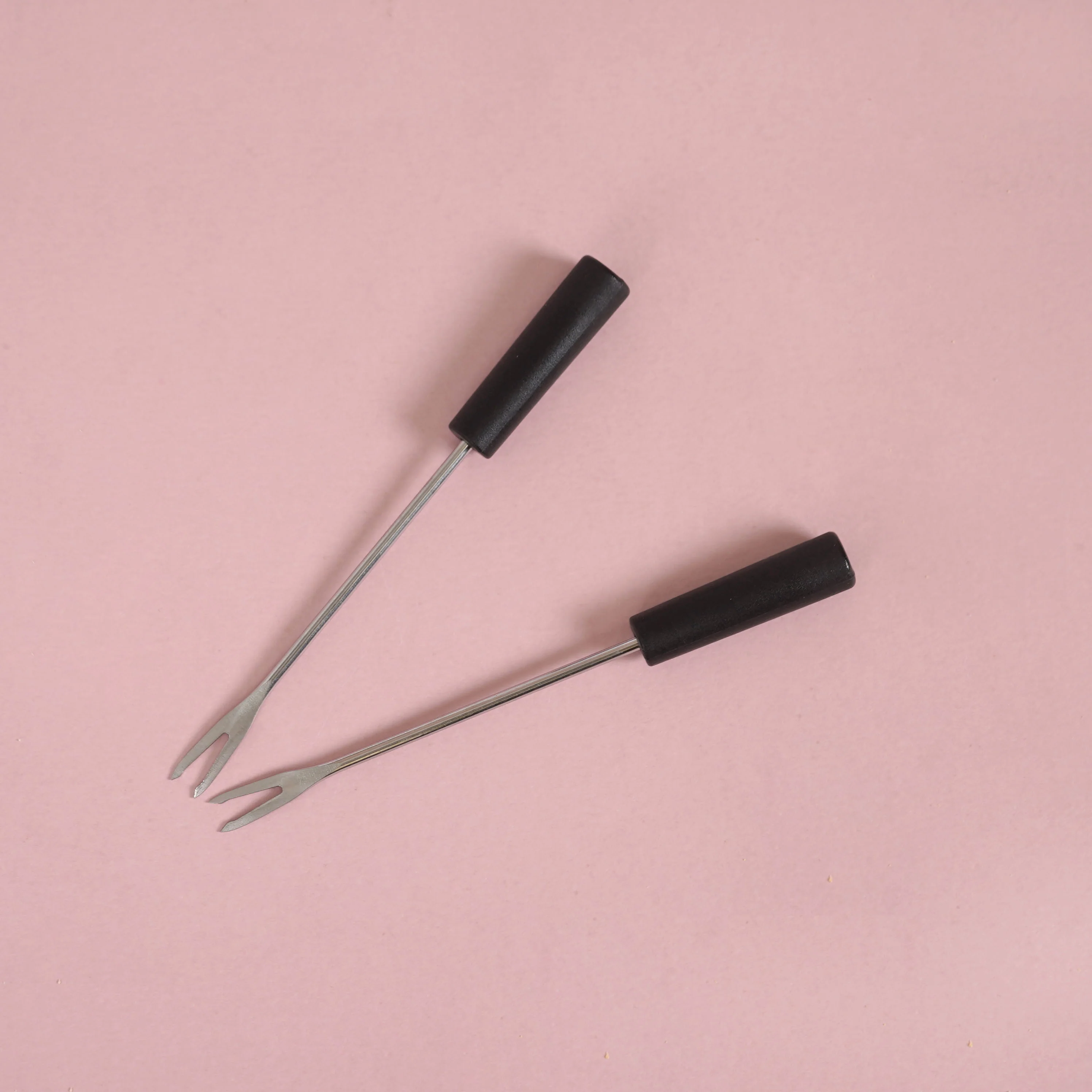 Mini White Fondue Set With Plate - Image 6