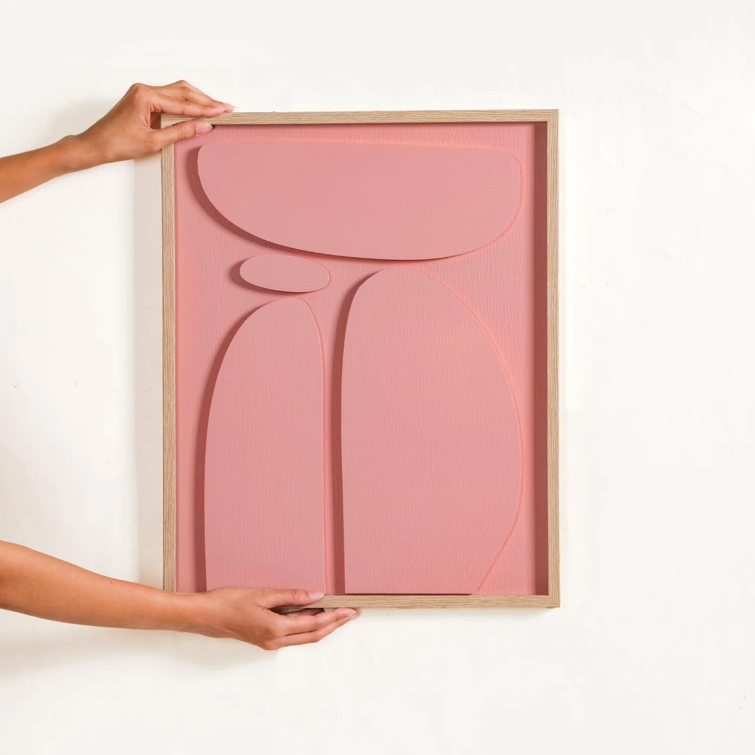 Minimalist 3D Wall Decor Artwork 20x16 Inch - Image 2