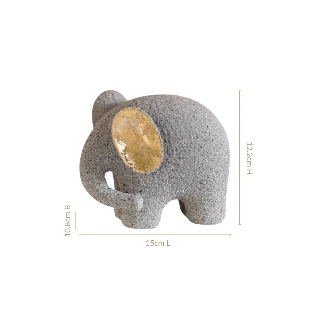Minimalist Elephant Sculpture Home Decor - Image 3